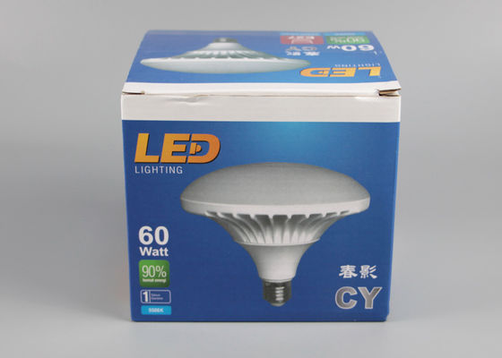 LED 빛 포장을 위해 UV 재생된 직사각형 접히는 종이 포장 상자 반점