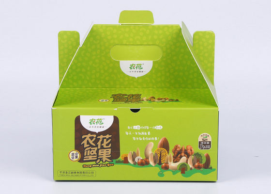 녹서 식품 포장을 위한 포장 상자 광택 있는 박판 그리고 연약한 주름을 나르십시오