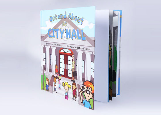 광택 있는 완벽한 바인딩 두꺼운 표지의 책 아이들 어린이용 책 교육