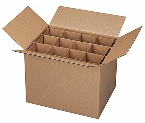 상품 발송을 위한 주문 크기 환경 친화적인 Kraft 골판지 상자