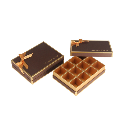 FSC 초콜릿 선물 포장 상자 4c 인쇄 157gsm 종이 선물 상자